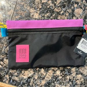 Topo design accessory bag